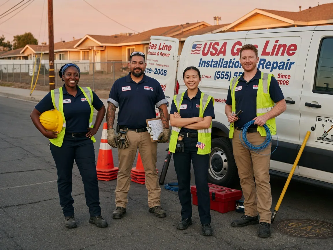 Gas Line Installation company in Des Arc, AR